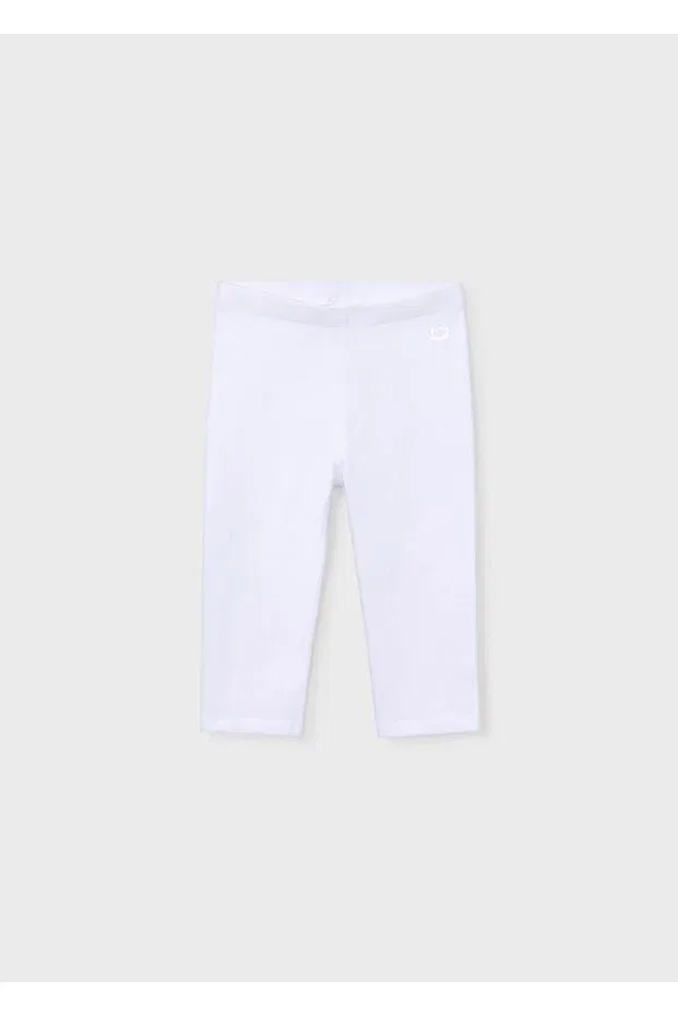 Детские леггинсы для девочек базовые Mayoral, White