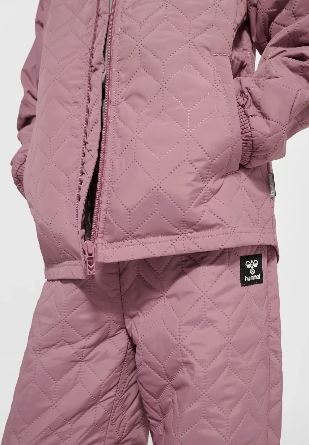 Термокомплект Sobi унисекс - дождевые брюки Hummel, Dusky Orchid — фото 4