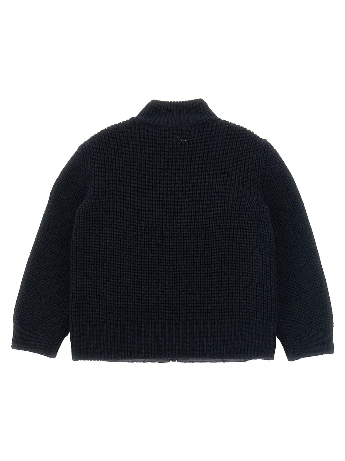 Кардиган с подкладкой Moncler Enfant, синий — фото 2