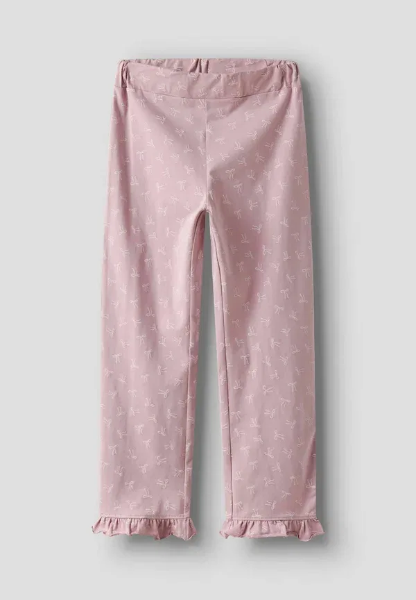 Комплект пижамы с принтом Nightset long sleeved Name It, Keepsake Lilac, сиреневый/мятный — фото 4