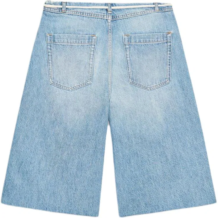 Женские джинсовые шорты ZW Series ZARA, Blue — фото 3