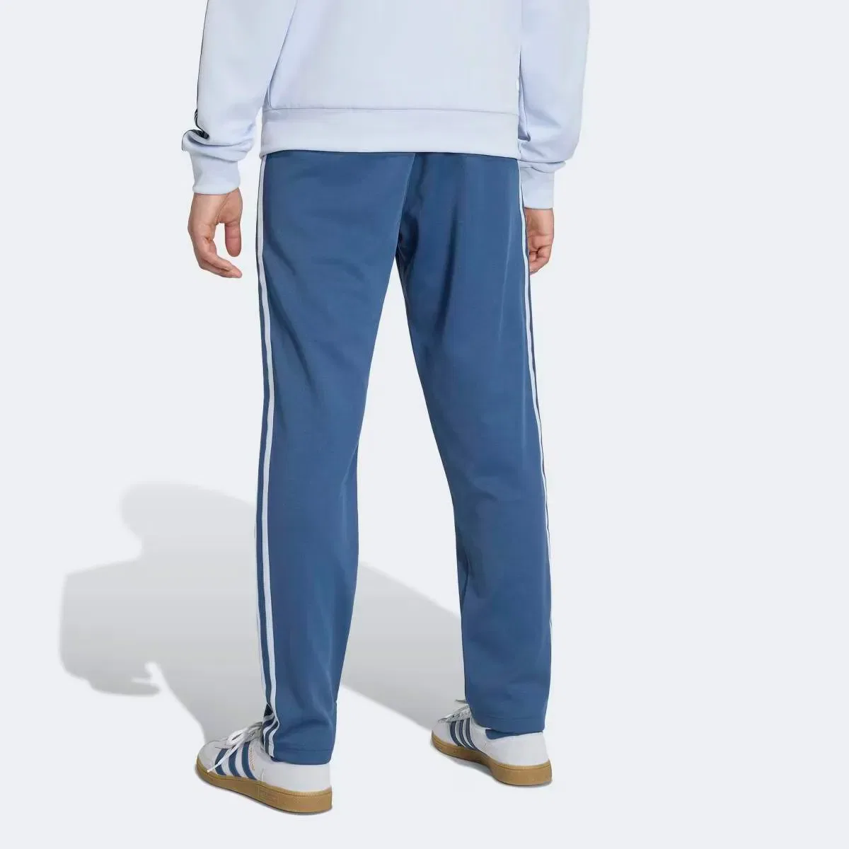 Мужские спортивные штаны из интерлока adidas Originals, Azul Marino — фото 2