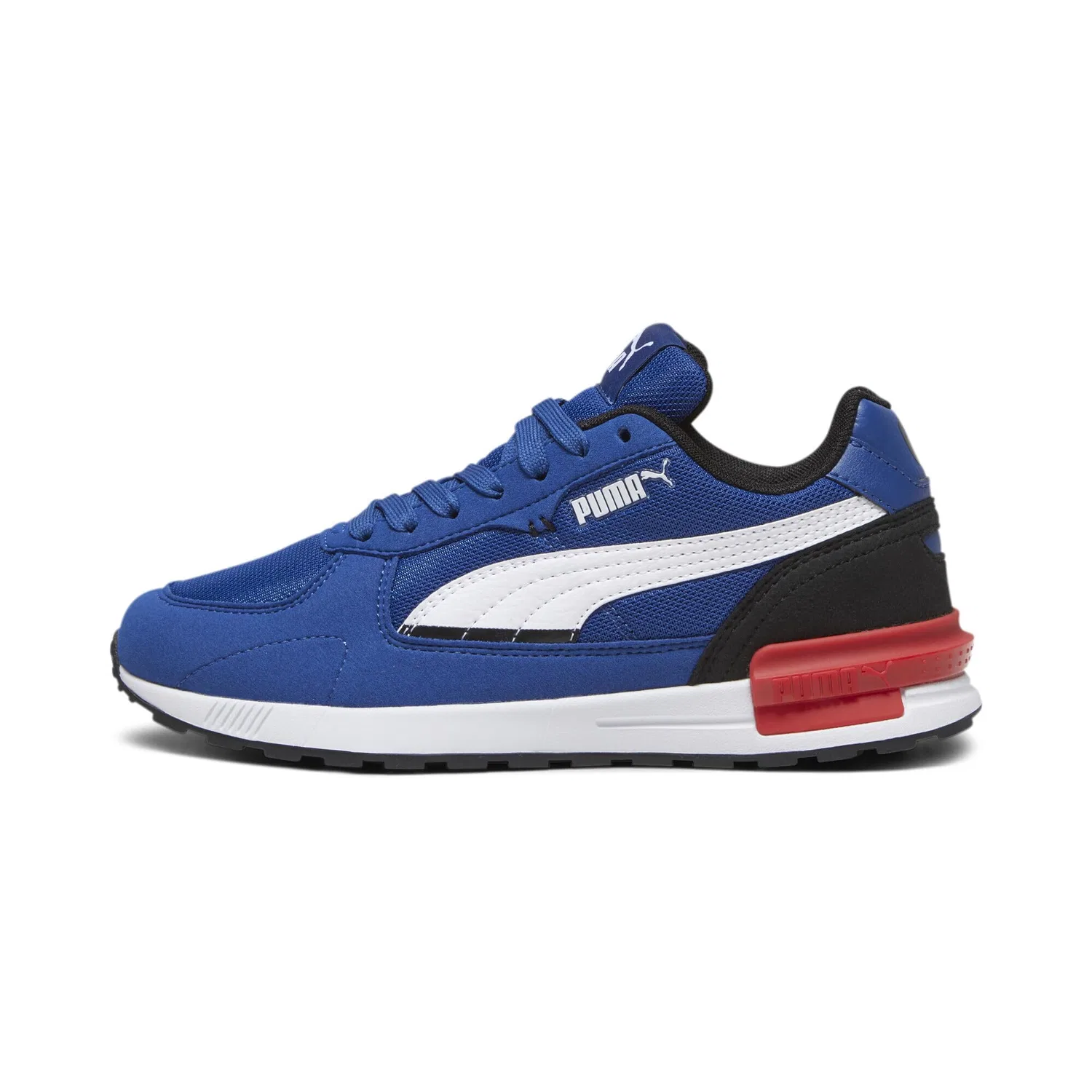 Детские кроссовки для мальчиков с текстурным верхом Graviton PUMA, Clyde Royal White Black — фото 3