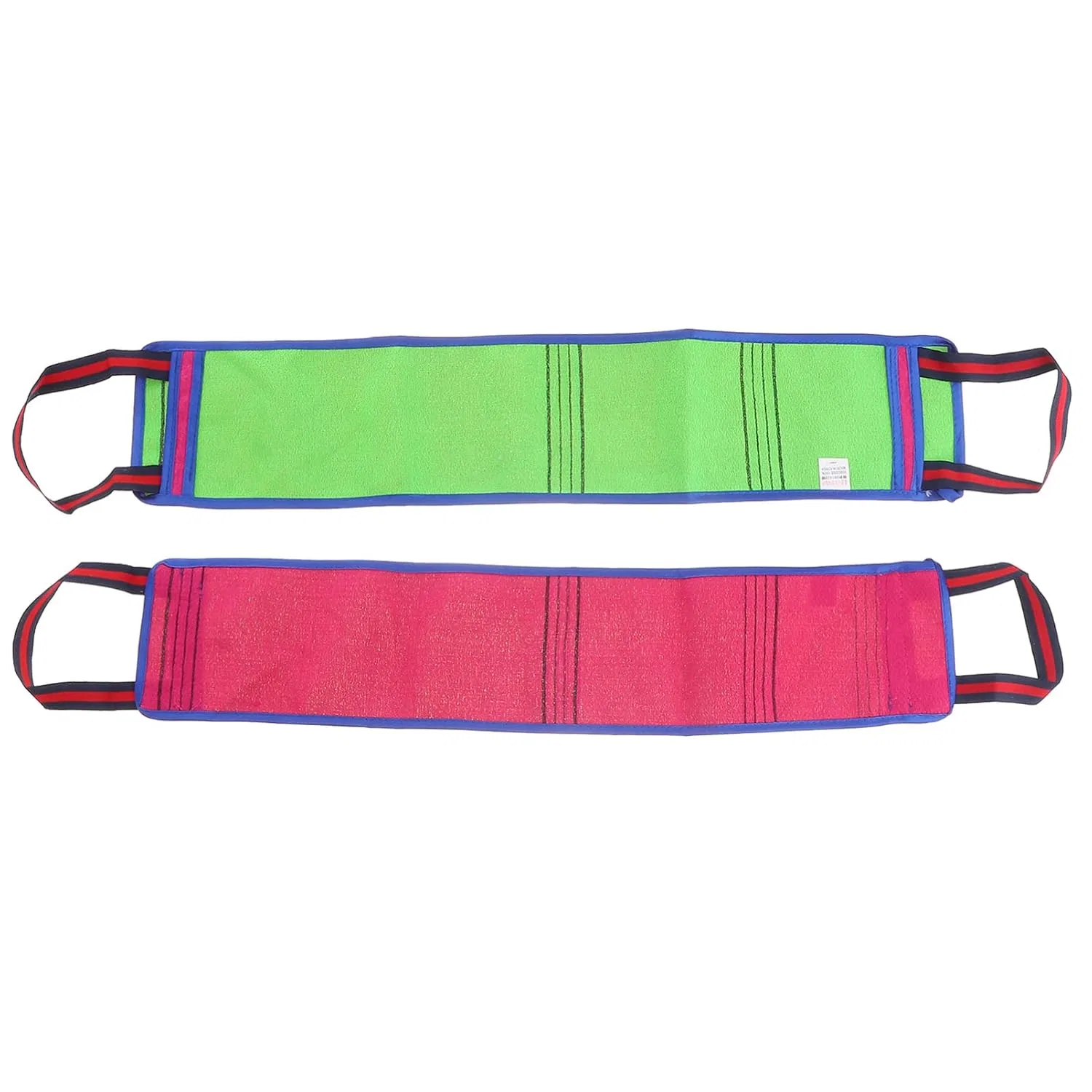 Мочалка для душа для пилинга тела, 2 шт, Rayon, 56x11.2x0.1 см, Multi-coloured Beatifufu