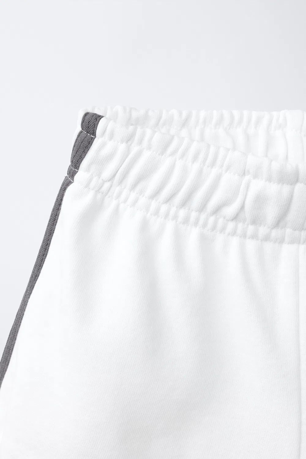 Шорты-бермуды с контрастным слоганом ZARA, White — фото 3