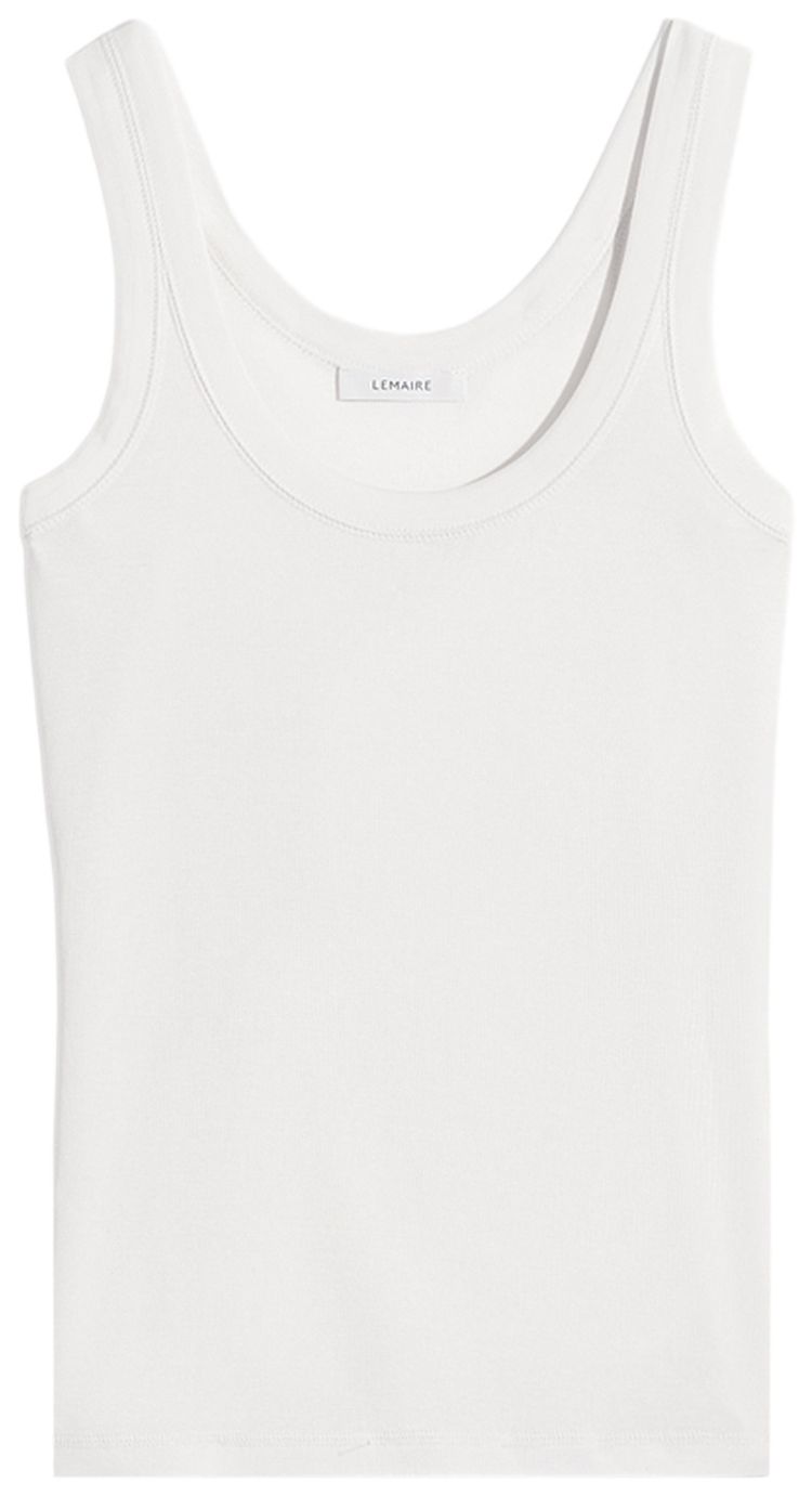 

Майка Lemaire Jersey Rib Tank Top, кремовый