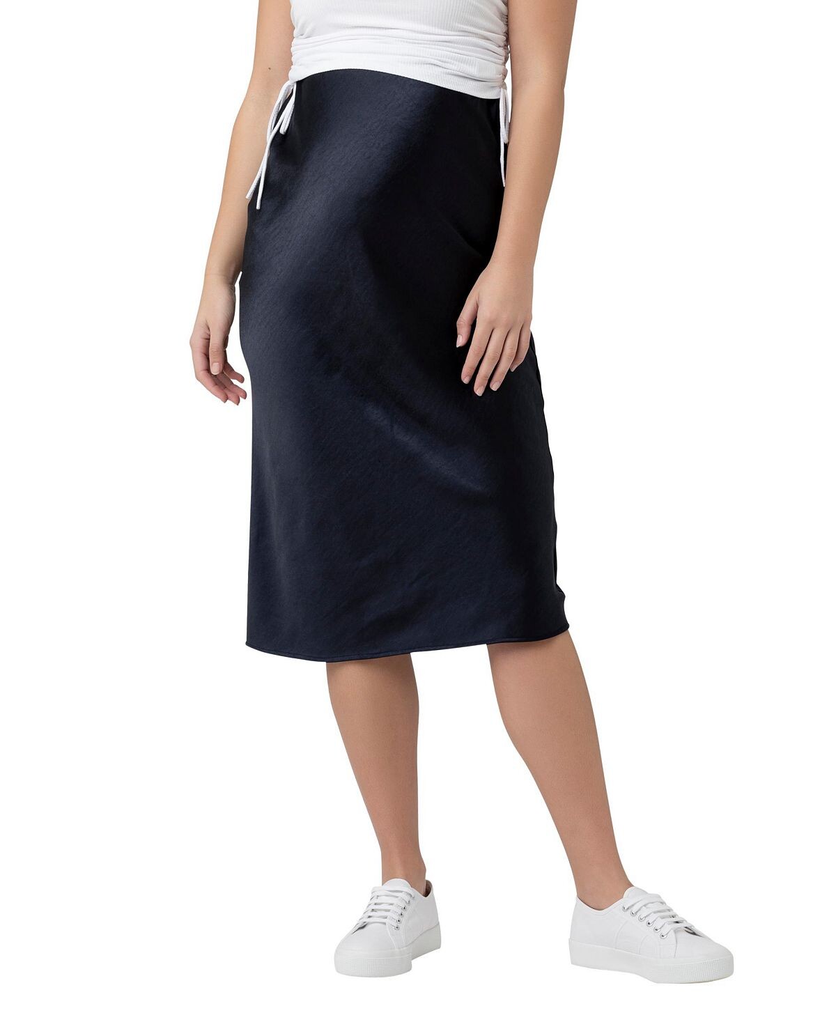 

Атласная юбка lexie Ripe Maternity, синий