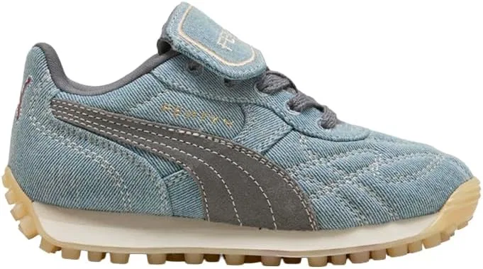 Детские кроссовки для мальчиков с принтом Fenty X X Smurfs Avanti PUMA, Grey
