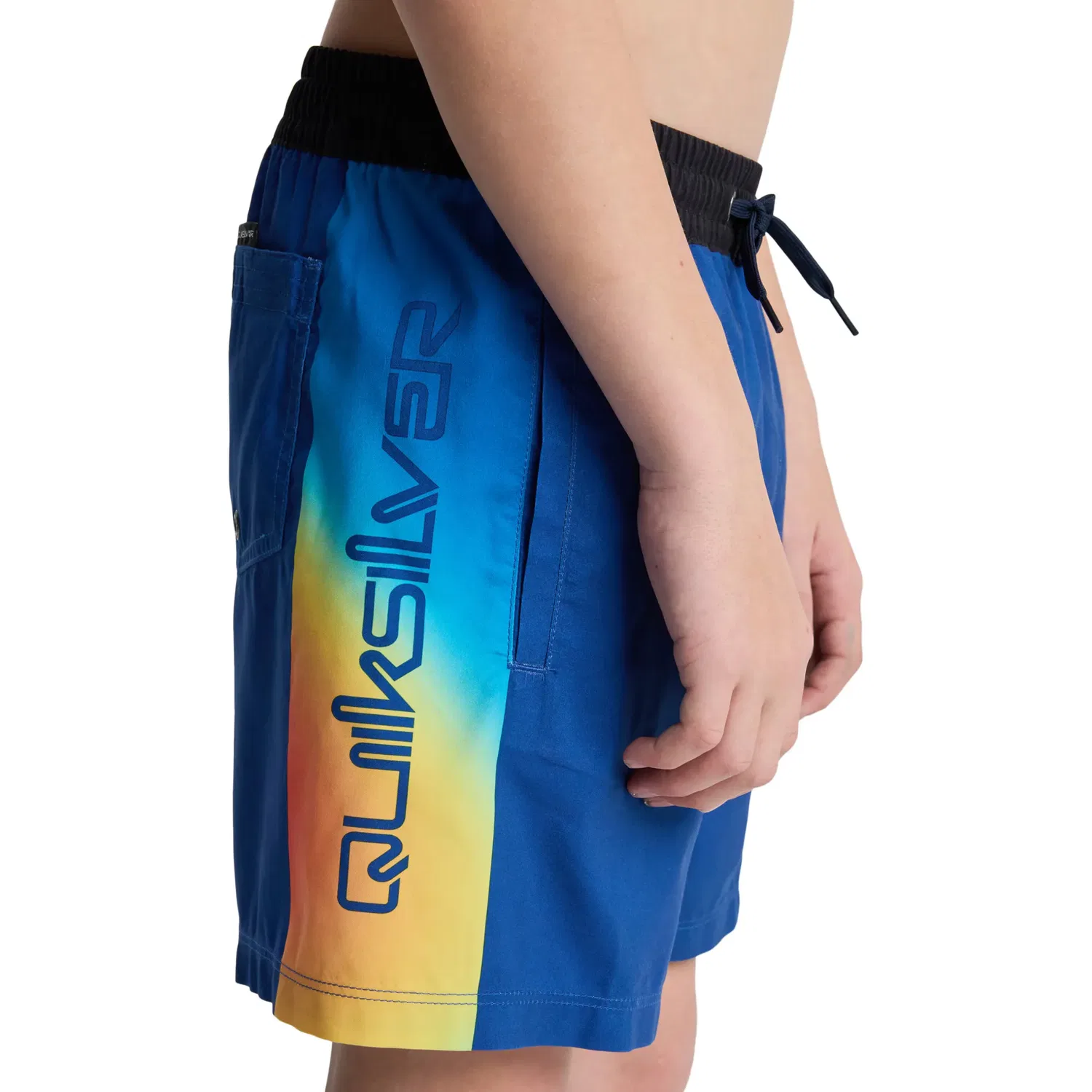 Детские плавки для мальчиков из переработанного полиэстера Quiksilver, Azul Oscuro — фото 4