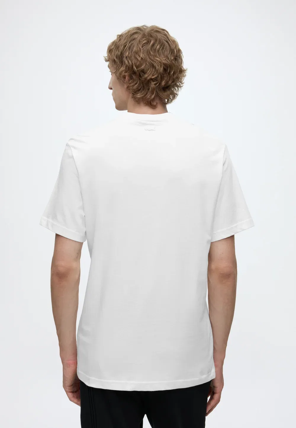 Классическая футболка - футболка с принтом Lacoste, Flour — фото 3