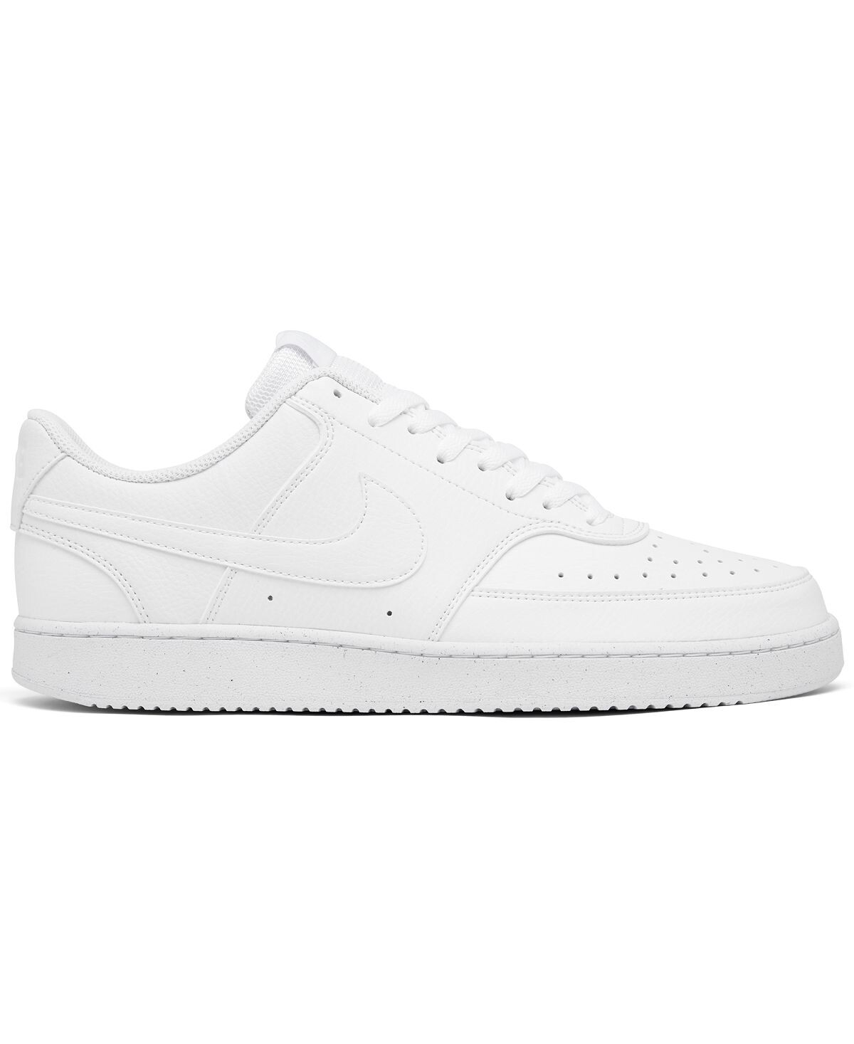 Мужские повседневные кроссовки court vision low next nature от finish line Nike, белый — фото 3
