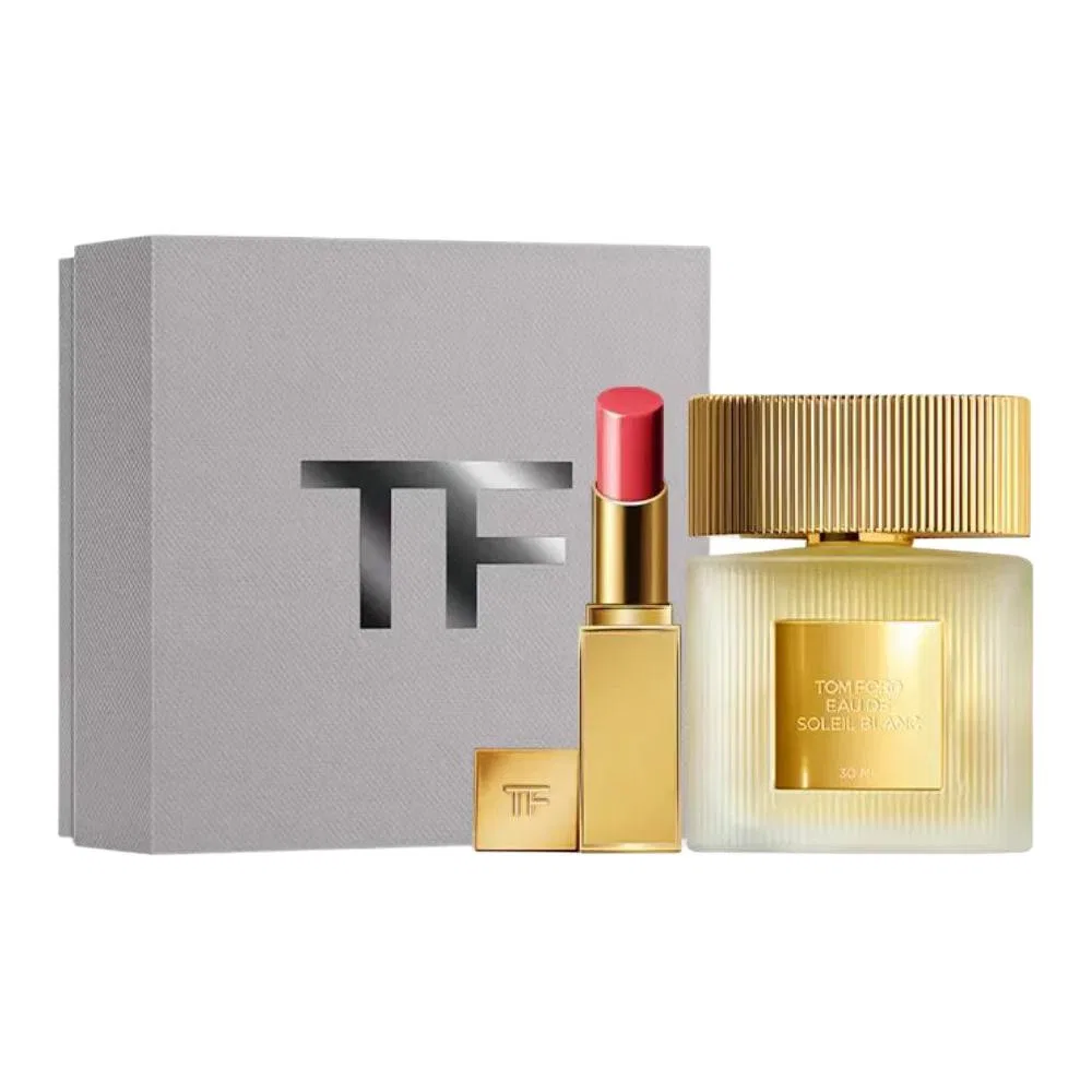 Набор парфюмерный с блестками Citrus Ylang Ylang Coconut Milk TOM FORD, Golden