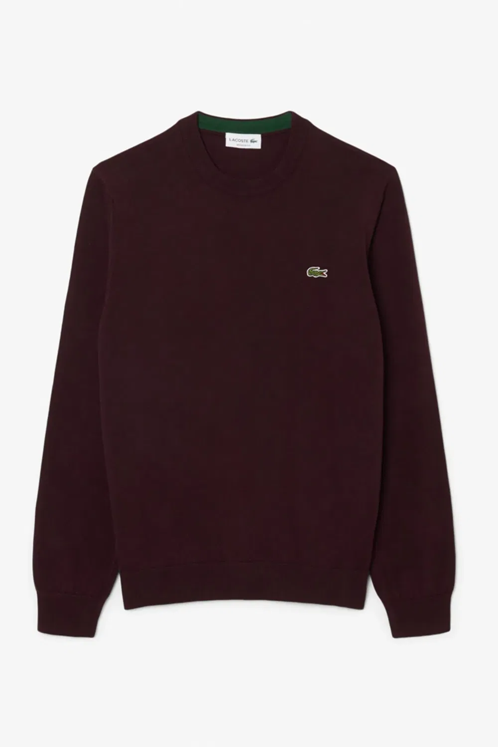 Свитер с круглым вырезом Lacoste, Burgundy