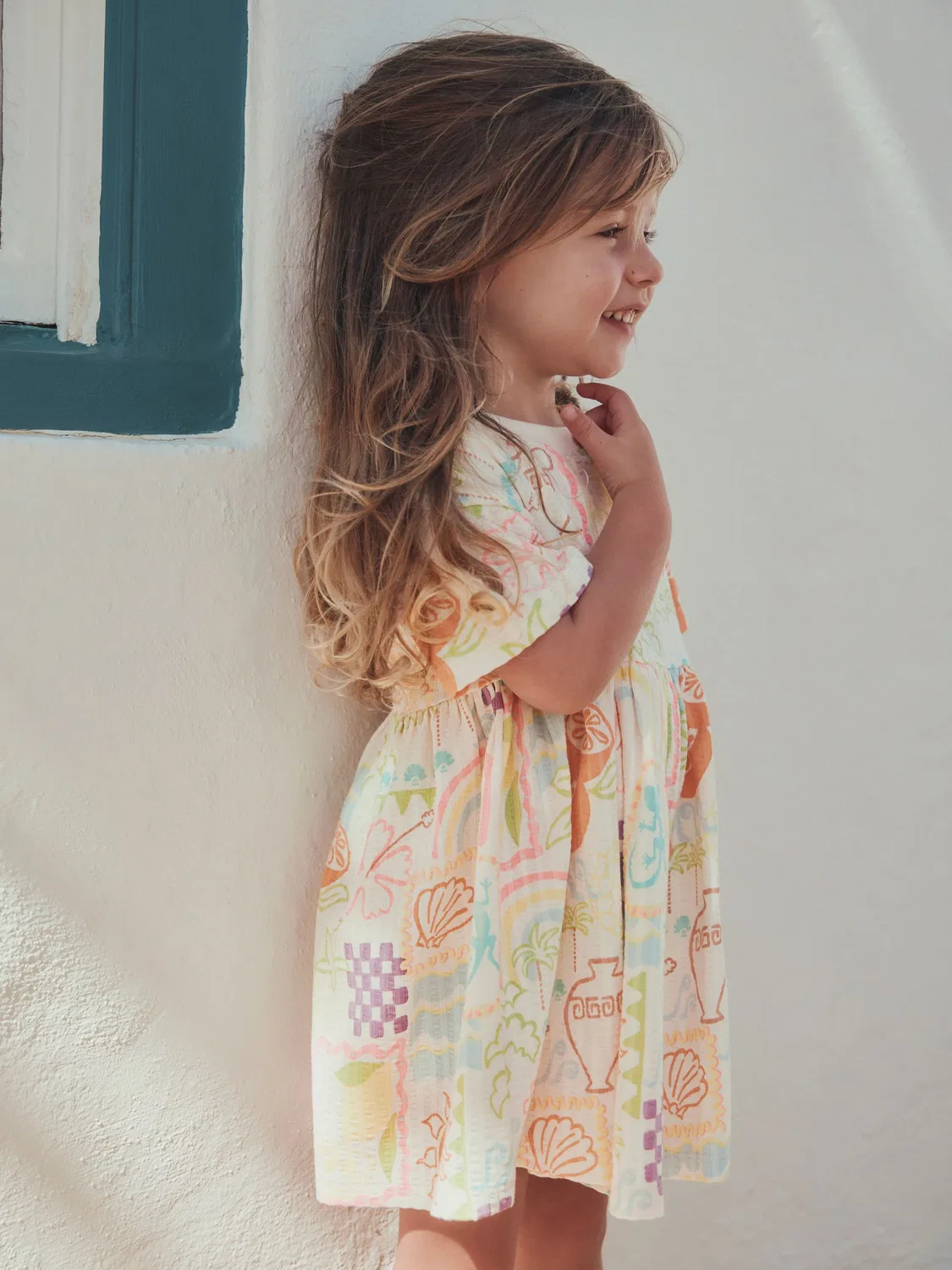 Платье джерси Tropical Print, Bright Essential Next, Яркий — фото 3