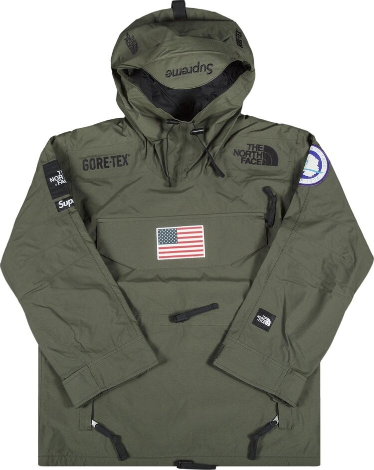 

Пуловер Supreme x The North Face Trans Antarctica Expedition Pullover 'Olive', зеленый