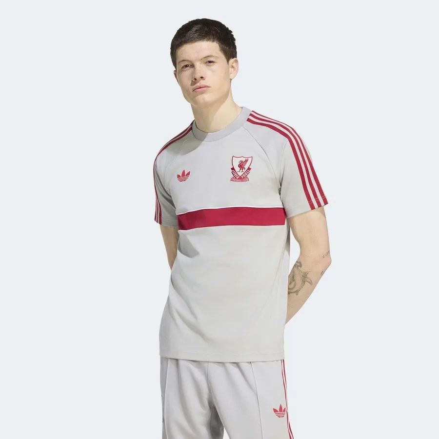 Футболка спортивная с длинным рукавом adidas Liverpool FC OG, Серый