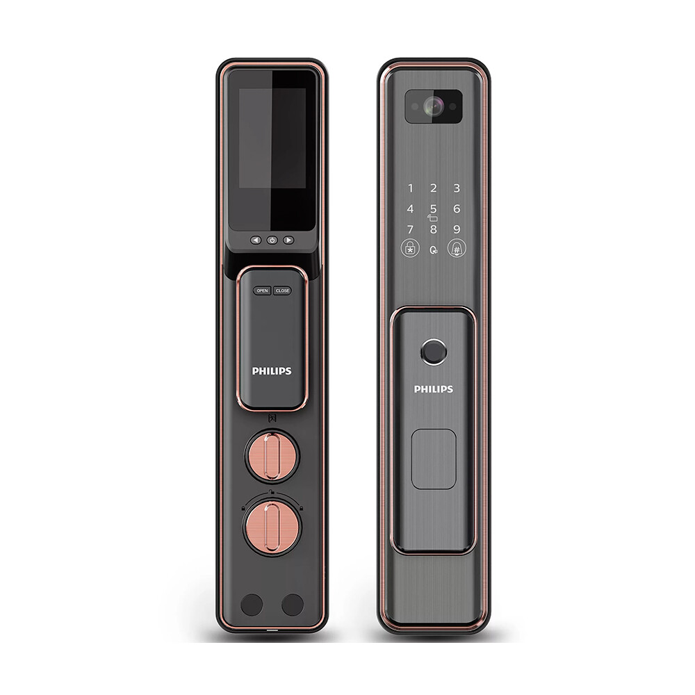 

Электронный замок Philips 301-VP, биометрический, черный/бронзовый