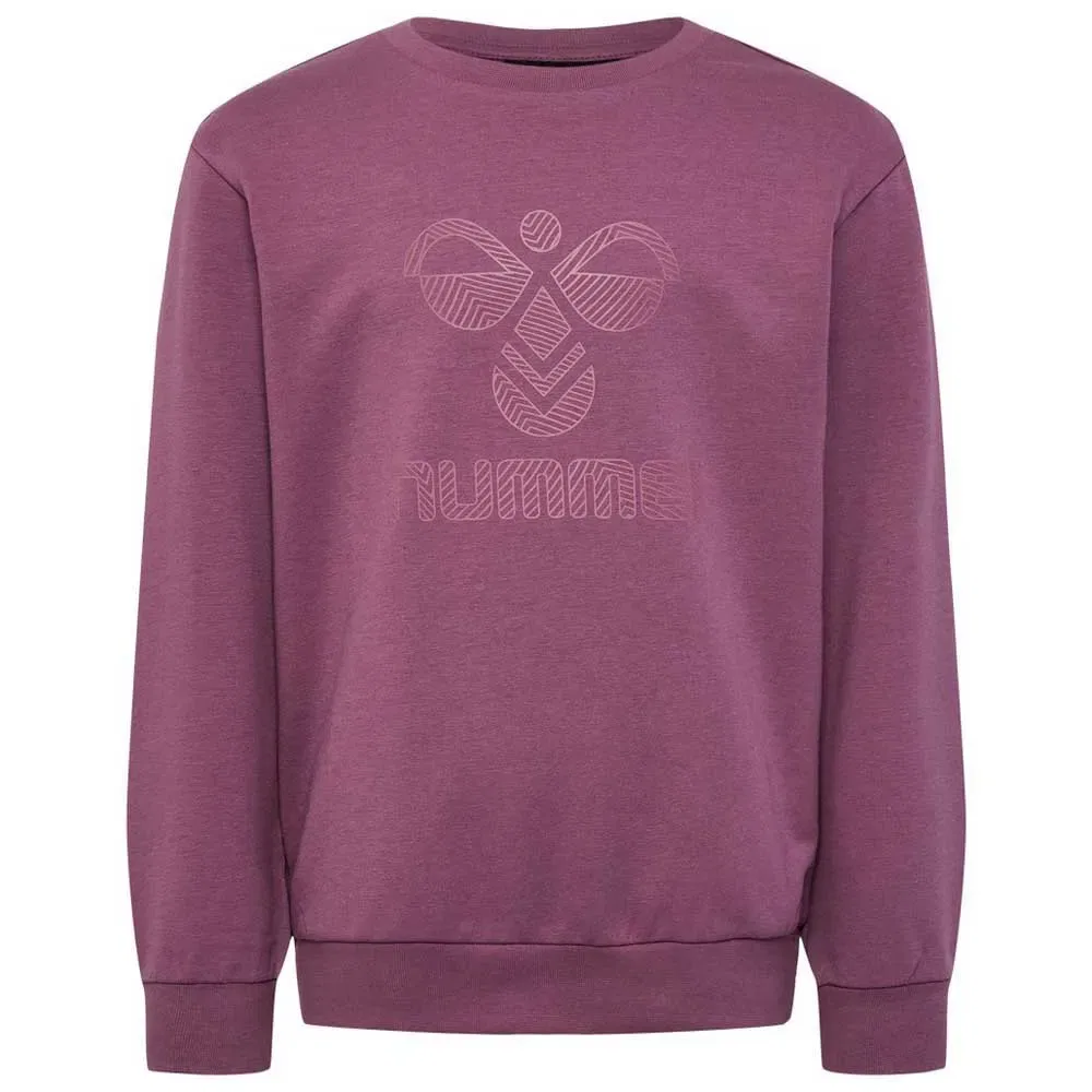 Детский свитшот для девочек хлопковый Fastwo Hummel, Purple
