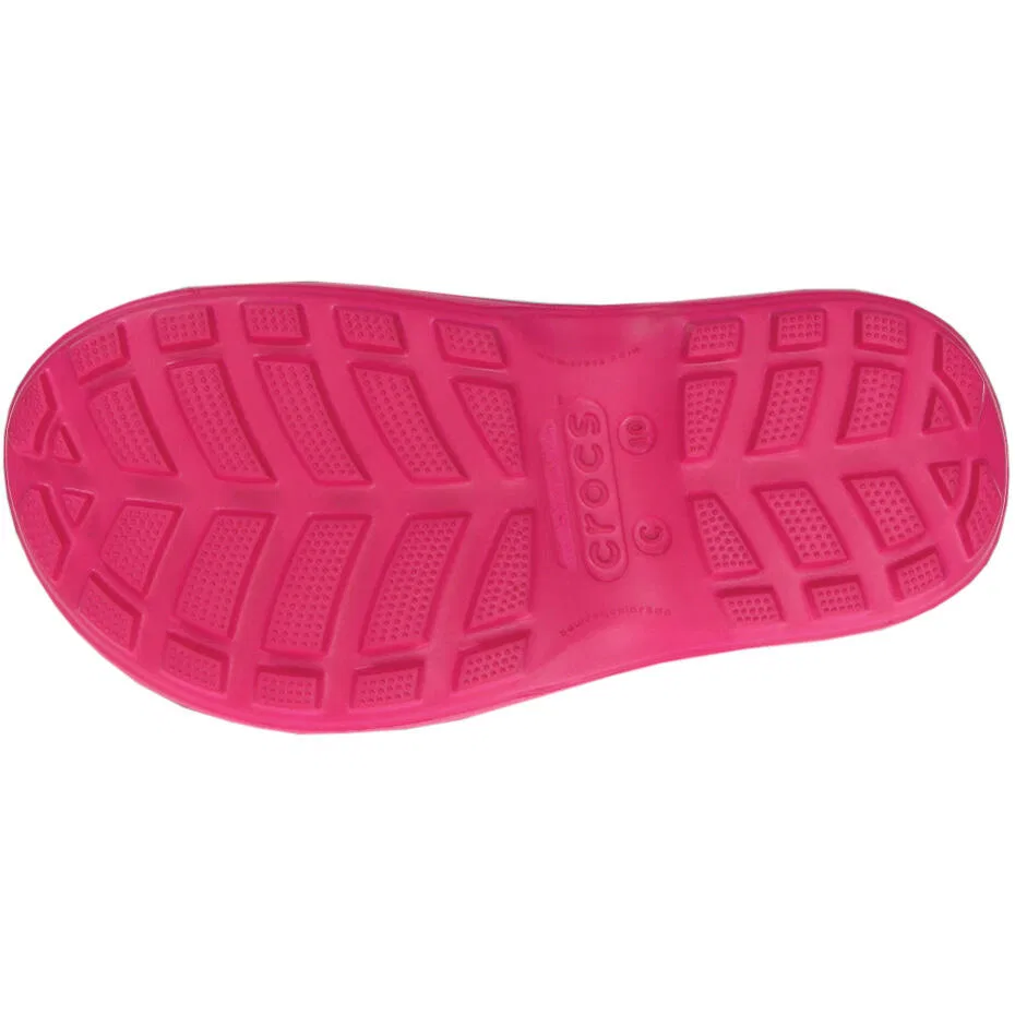 Детские резиновые сапоги Croslite Crocs, Роза — фото 4