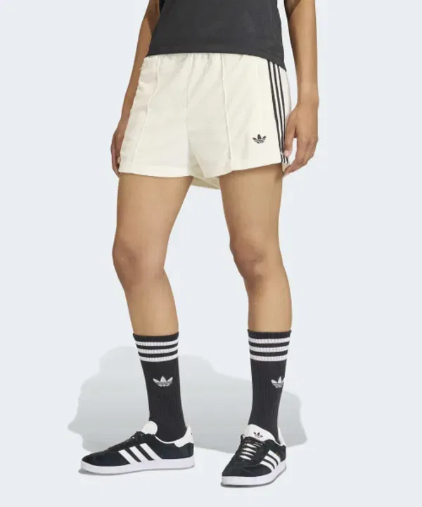 Шорты из махровой ткани Firebird, Adidas, белый