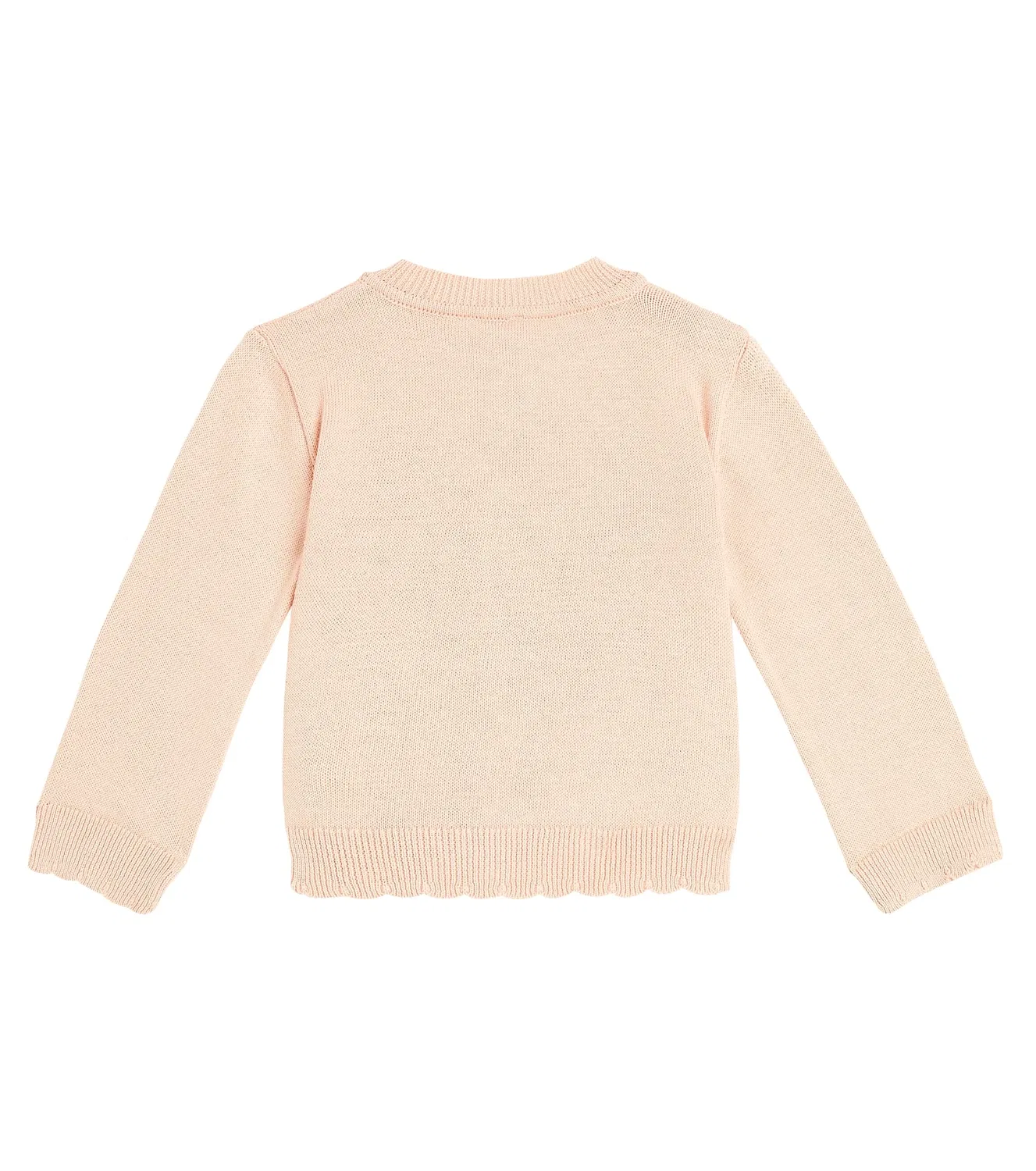 Детский кардиган с цветочным принтом Stella Mccartney Kids, розовый — фото 2