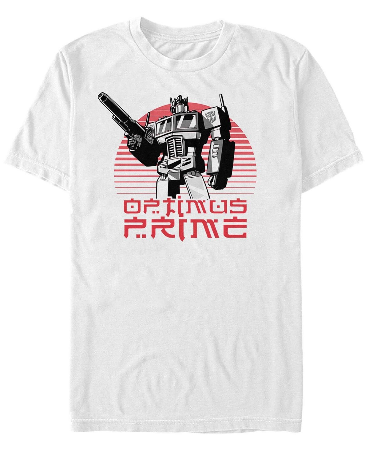 

Мужская футболка optimus kanji с круглым вырезом и короткими рукавами Fifth Sun, белый