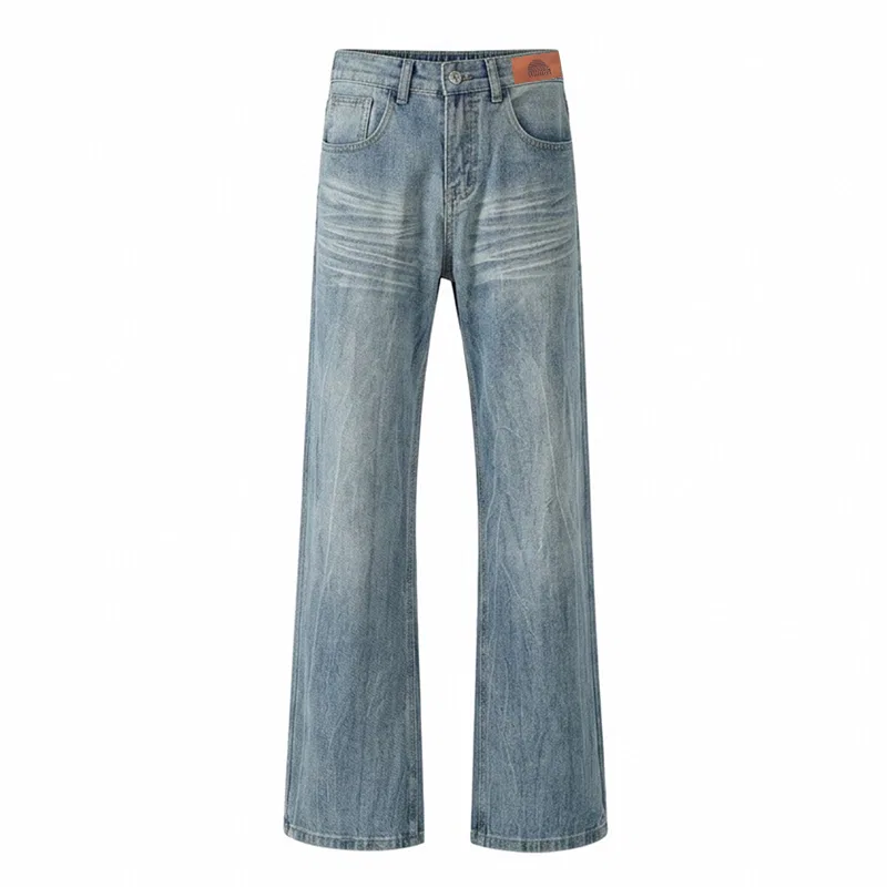 Детские джинсы с молнией и принтом Paris Lightning MostwantedLab, Denim Blue
