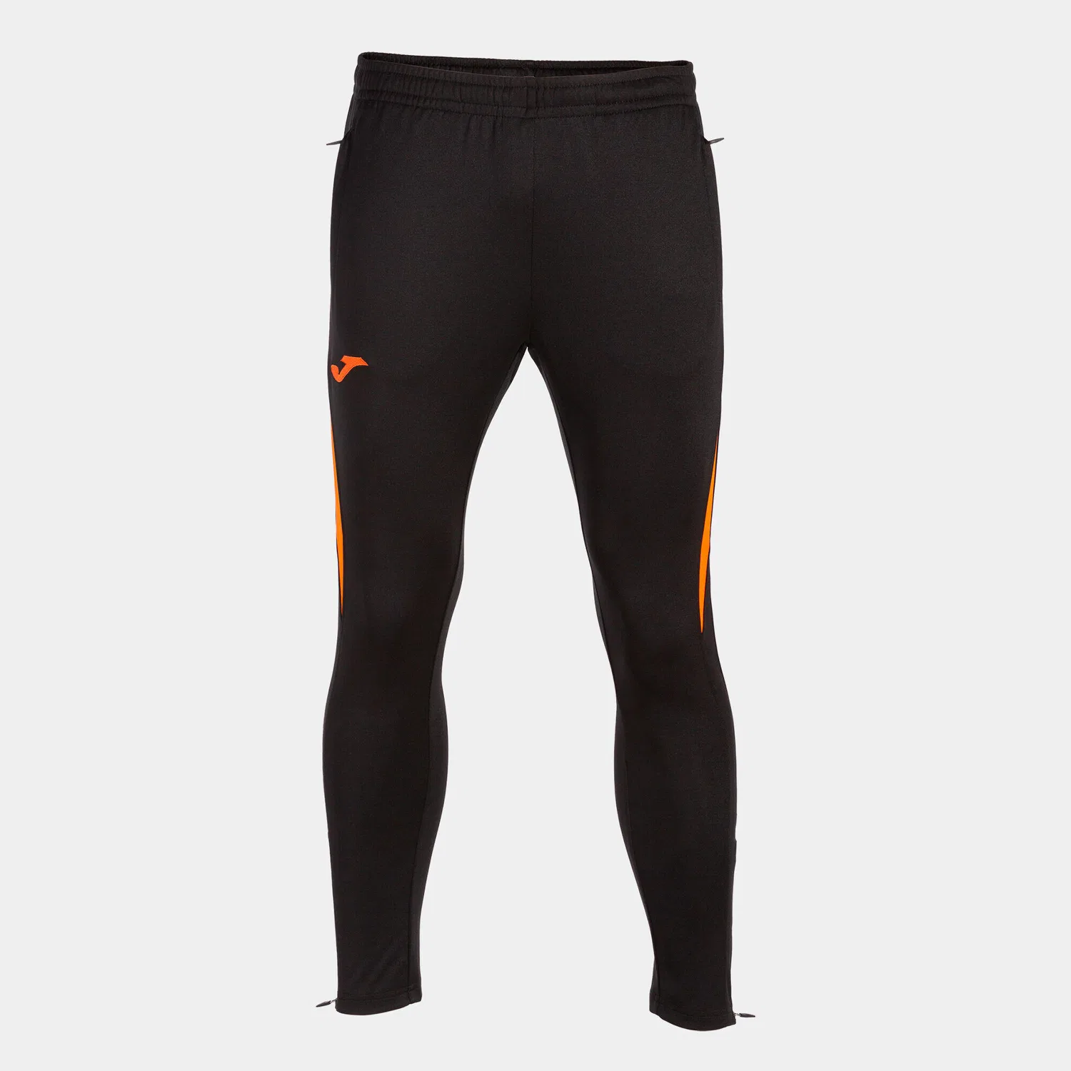 Детские спортивные штаны с флисовой подкладкой Championship VII Joma, Schwarz Orange — фото 2