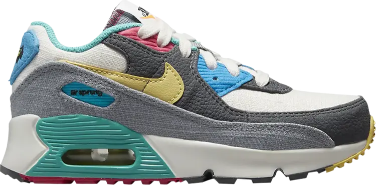

Кроссовки Nike Air Max 90 PS 'Air Sprung - Iron Grey', серый