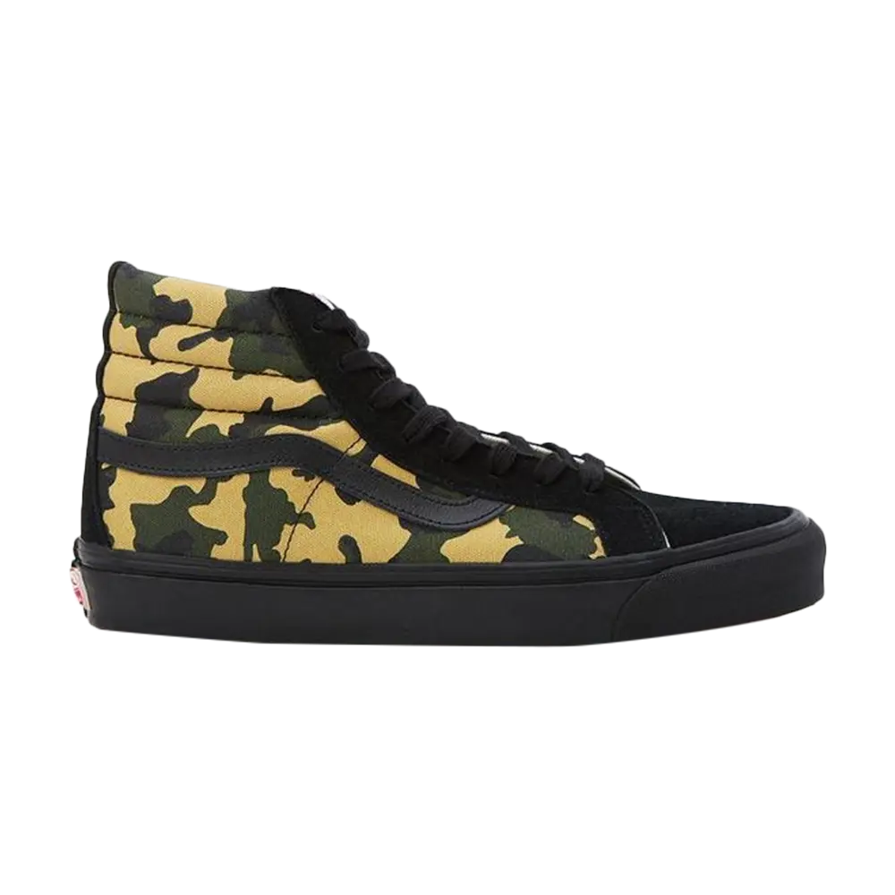 Кроссовки Sk8-Hi LX Vans, зеленый