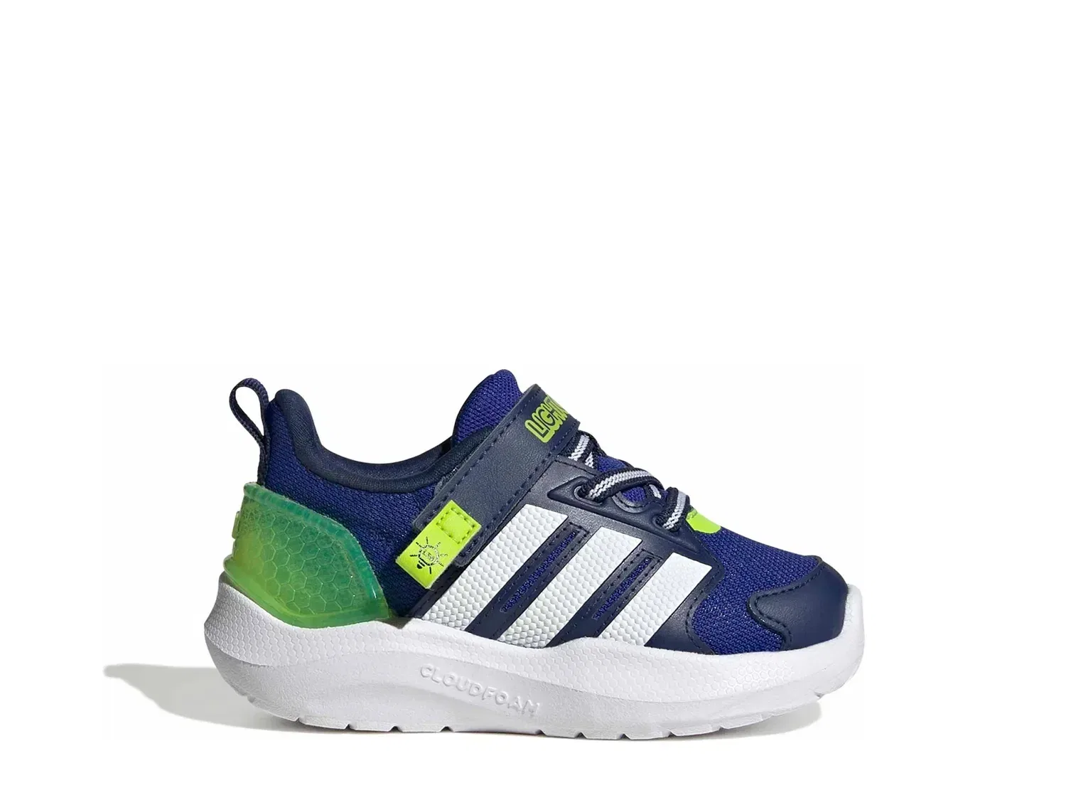 Кроссовки со светящейся пяткой Lightorama, adidas, темно-синий — фото 3