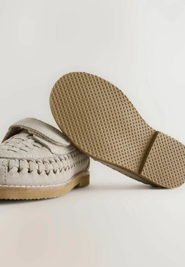 Туфли замшевые Woven loafer Next neutral, нейтральный — фото 4