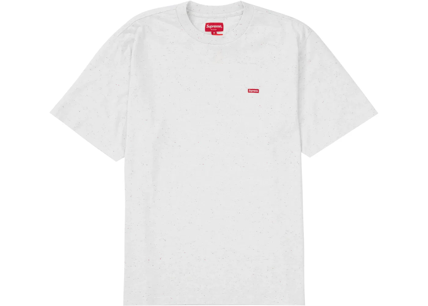 Мужская футболка с принтом Small Box Tee Supreme, цвет Multi Ash