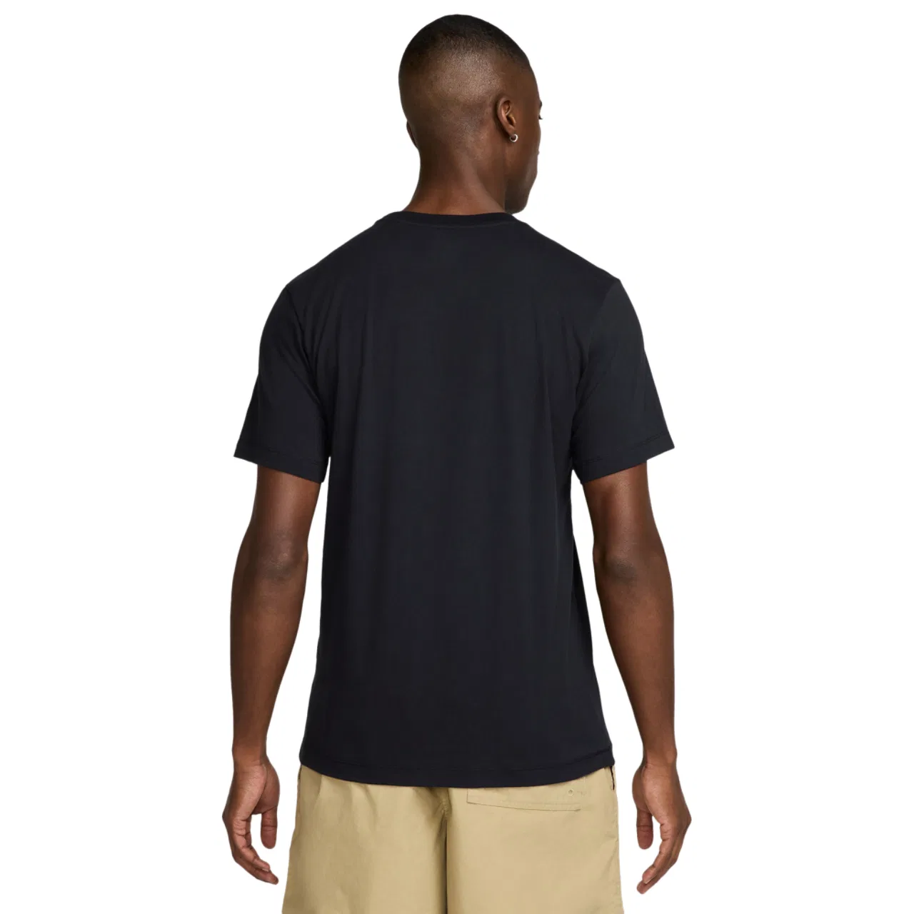 Футболка мужская Miami Short Sleeve Crew Nike, черный/белый — фото 3