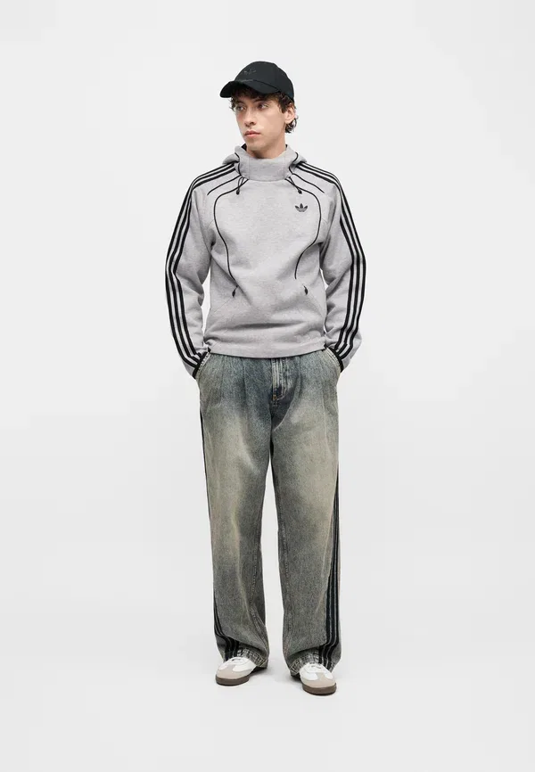 Толстовка Spacer - худи Adidas Originals, серый — фото 2