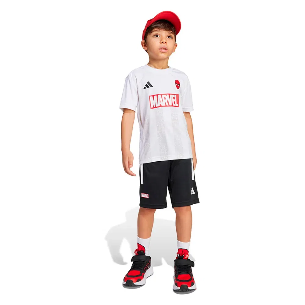Футболка Adidas Marvel Spider-Man Tee set, белый — фото 3