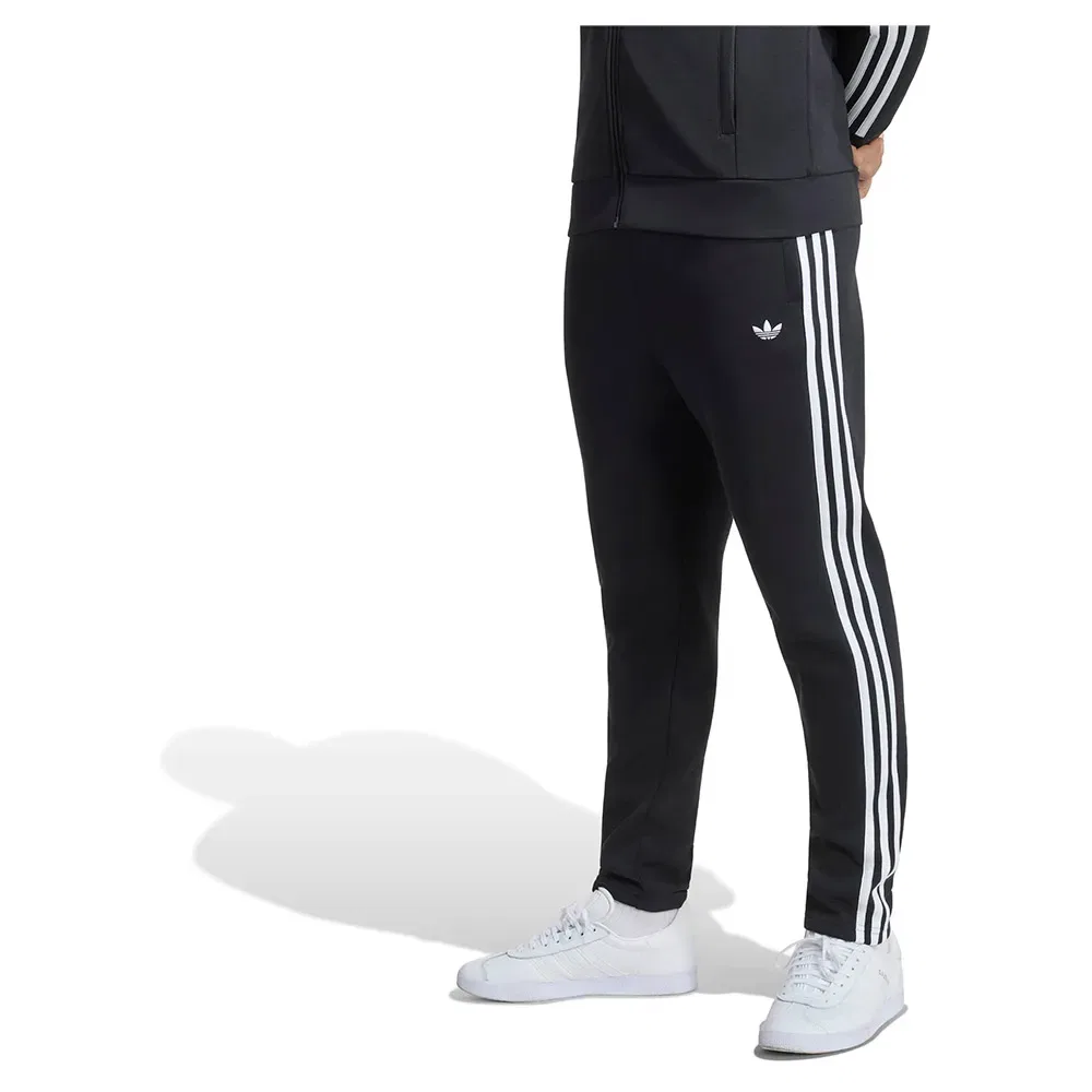 Детские спортивные штаны с принтом Trefoil Adidas Originals, Black