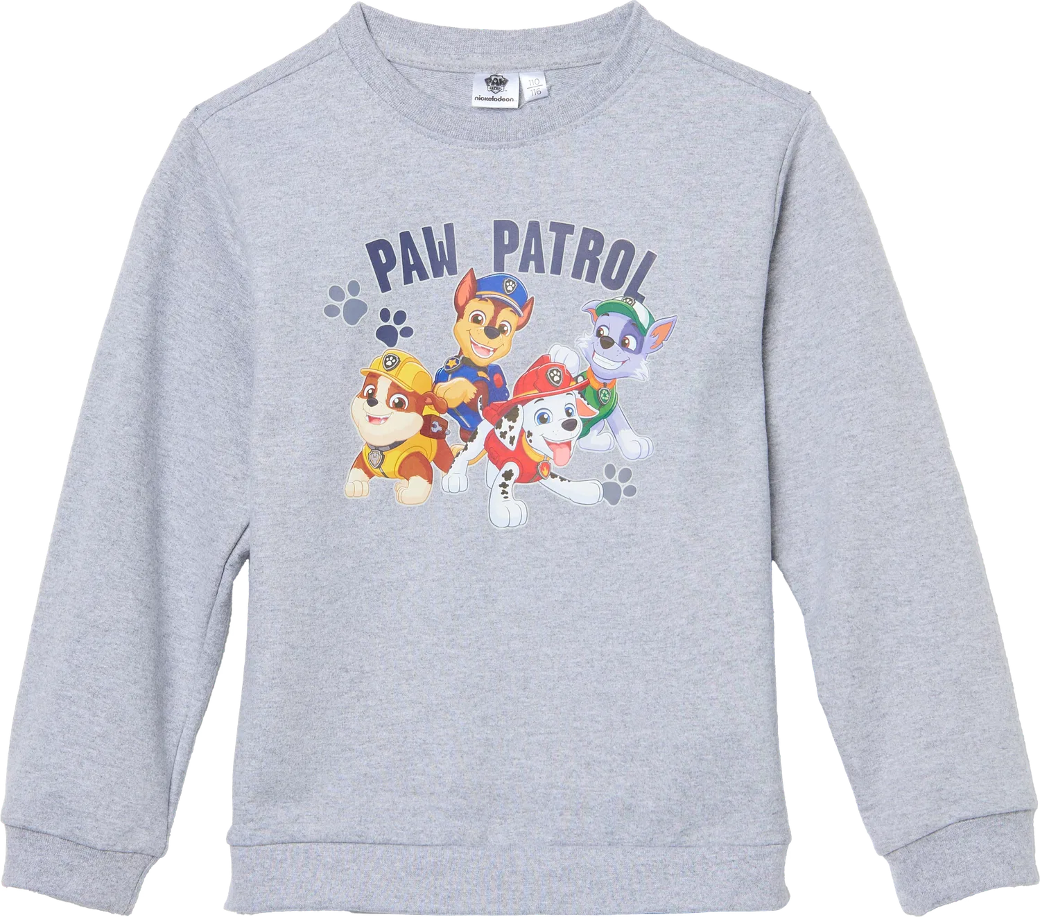 Детский свитшот PAW Patrol, серый