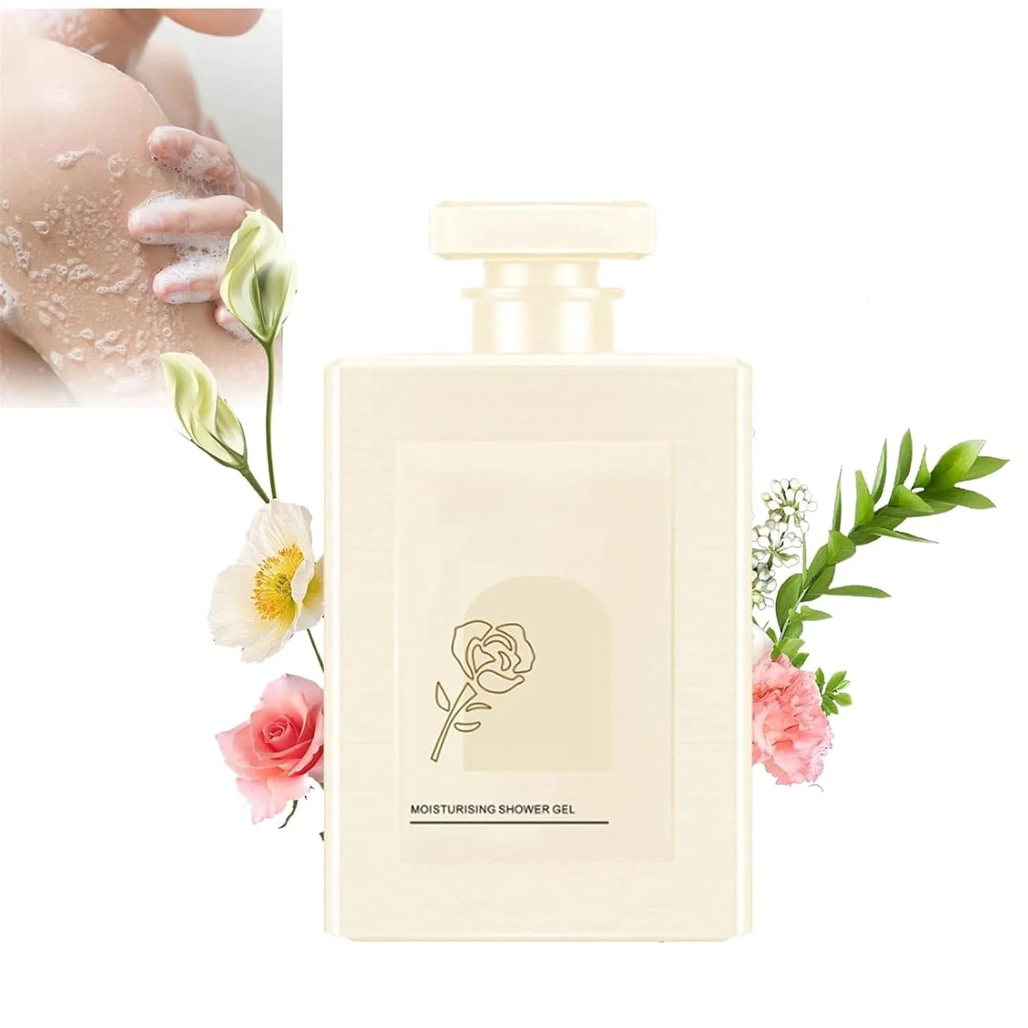Гель для душа ароматизированный, ERISAMO, 300 мл, Unscented