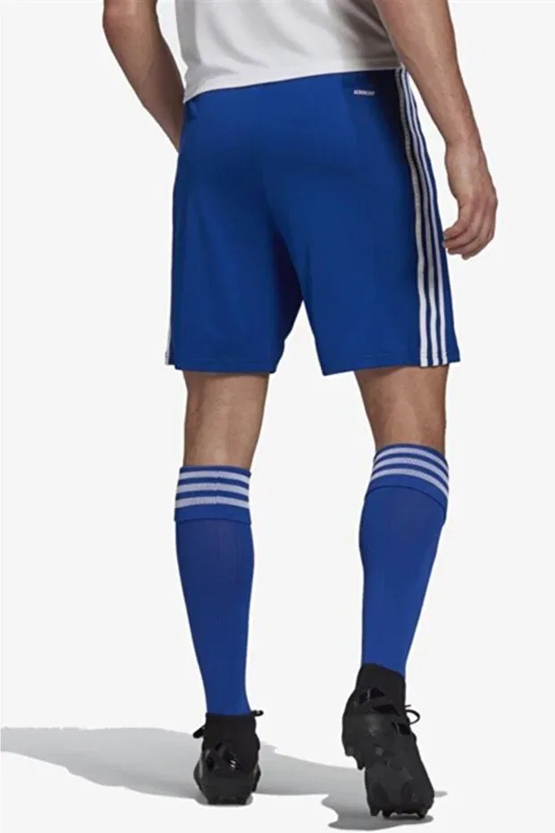 Мужские спортивные шорты однотонные Adidas, Blue — фото 4