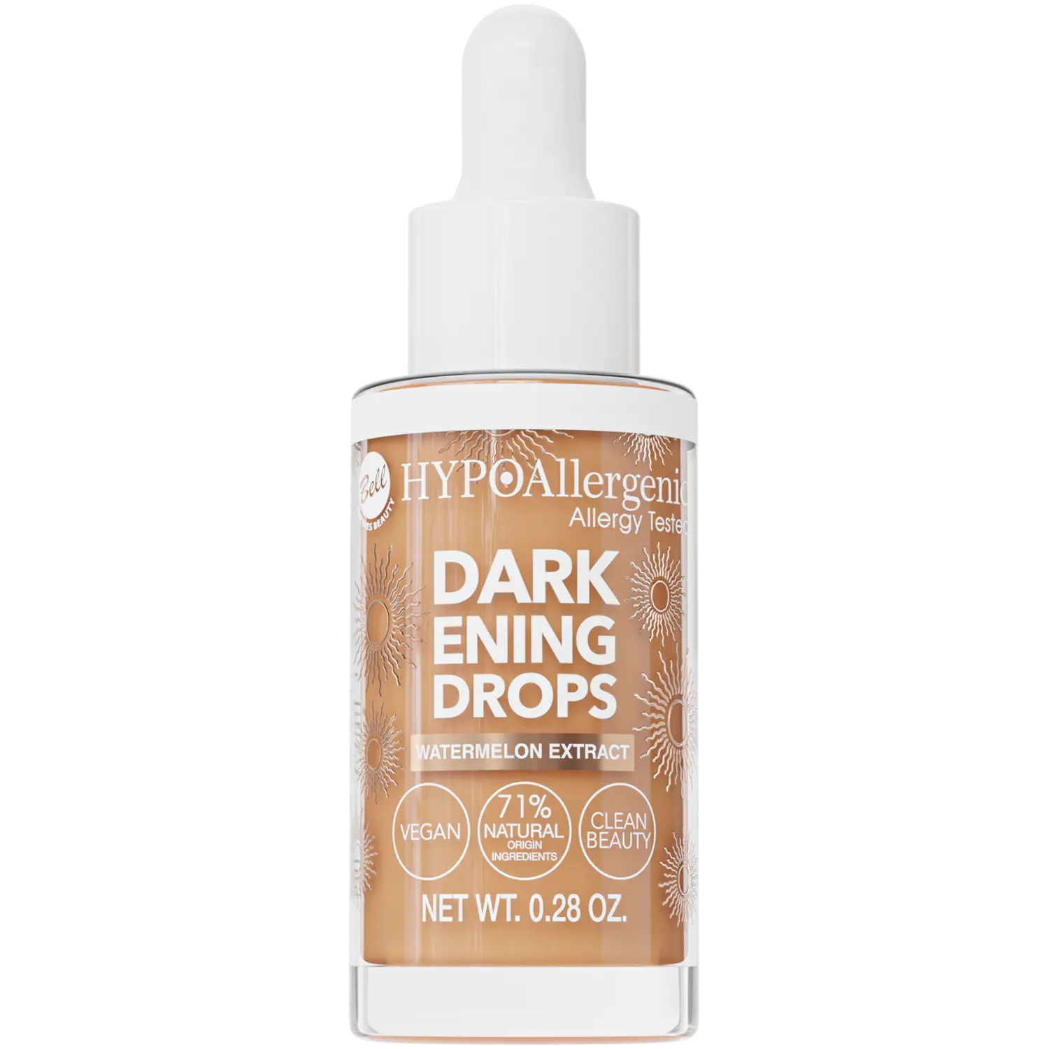 

Bell HYPOAllergenic Darkening Drops капли для затемнения жидких основ и консилеров 001, 8 г