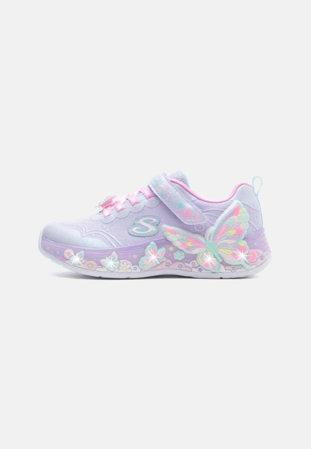 Тренеры Skechers, Lavender/Multi-Coloured — фото 2