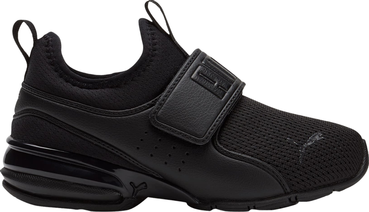 

Кроссовки Puma Axelion Slip-On Little Kid Triple Black, черный, Черный;серый, Кроссовки Puma Axelion Slip-On Little Kid Triple Black, черный