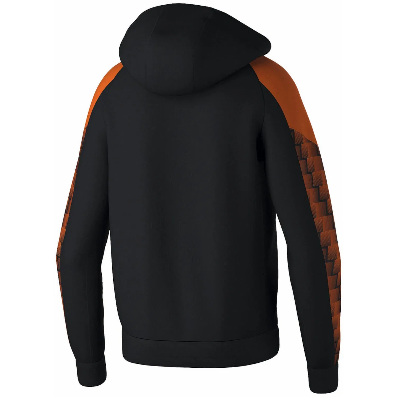 Детская тренировочная куртка с капюшоном EVO STAR Erima, Schwarz Orange — фото 3