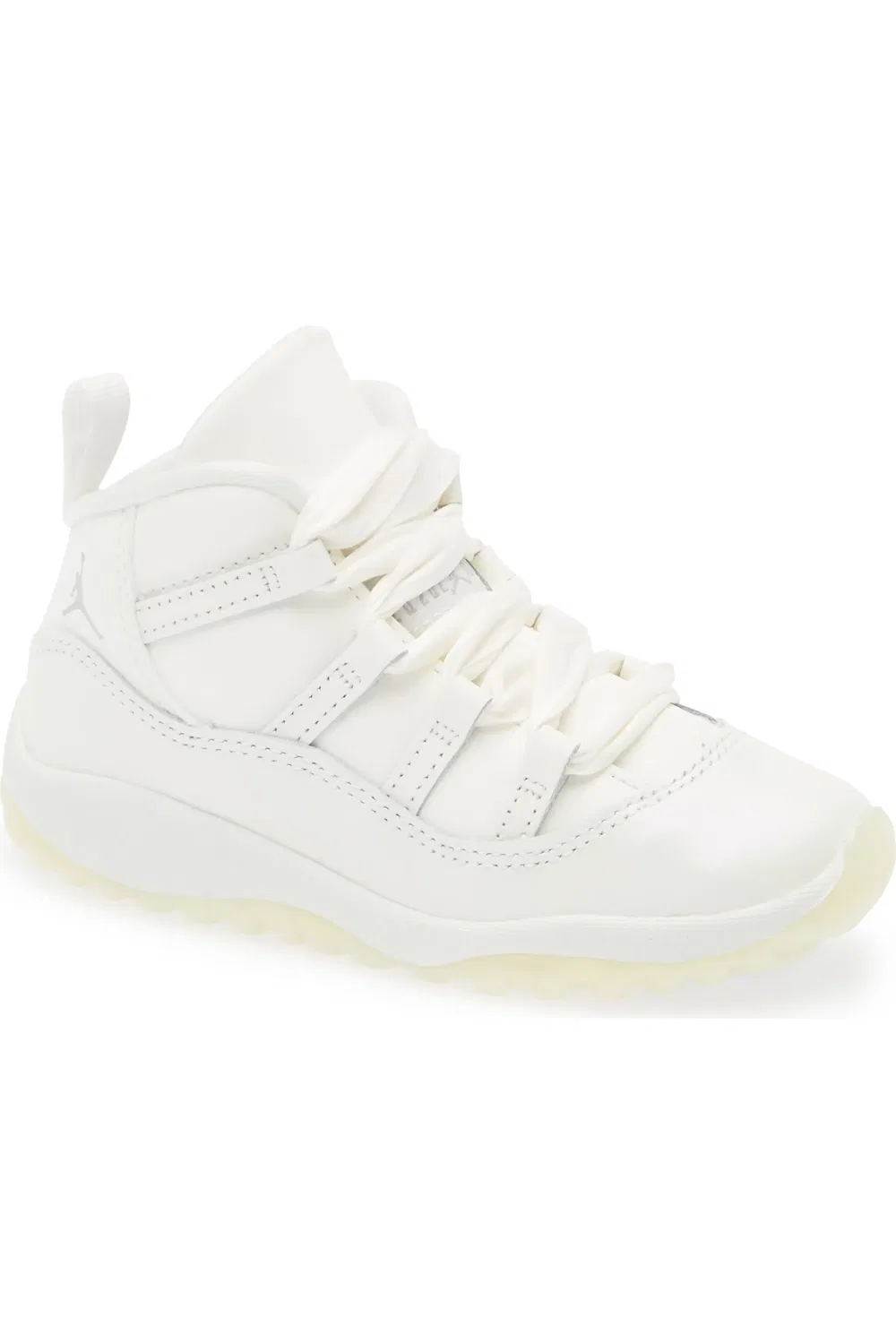 Кроссовки детские с анималистичным принтом 11 Retro Lace-Up Jordan, Sail/Pearl Grey