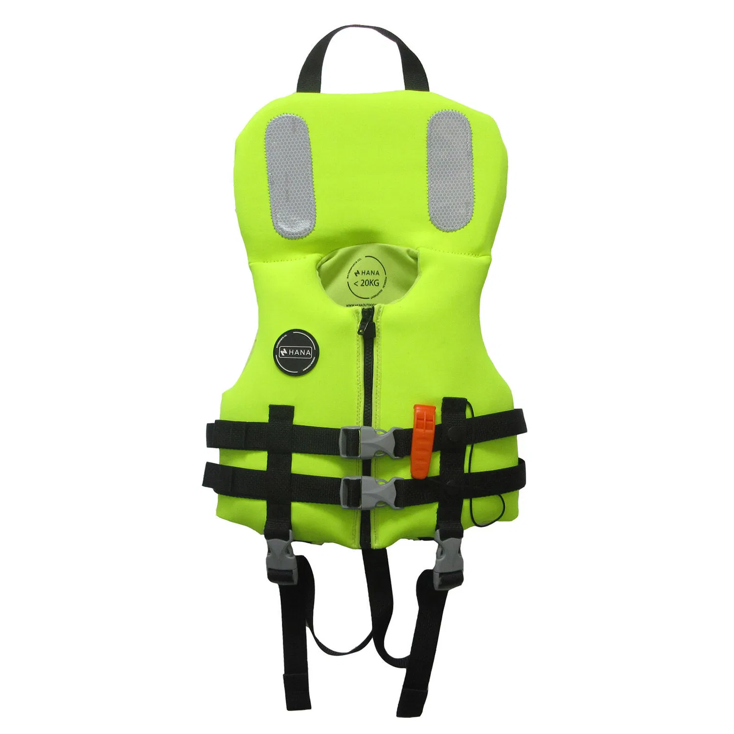 Детский жилет Sichere 100N Hana Outdoors, Gelb Schwarz