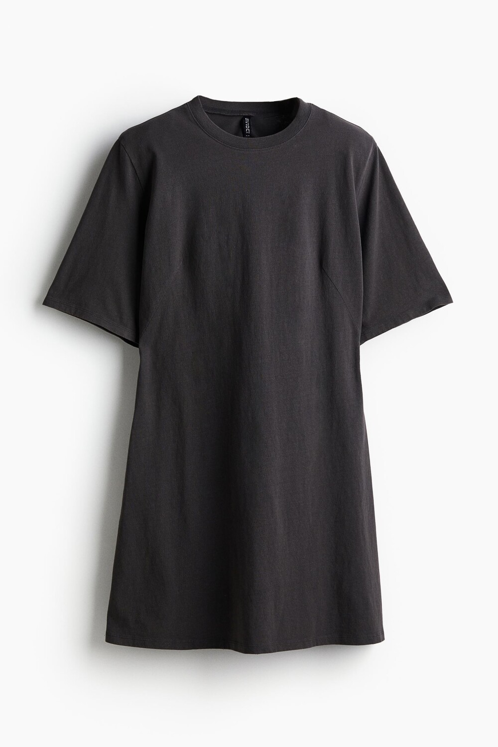 

Платье-футболка H&M Shoulder-pad, темно-серый