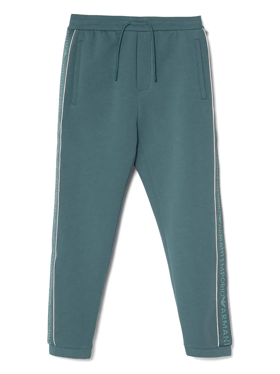 Трекинговые брюки с логотипом Emporio Armani, зеленый