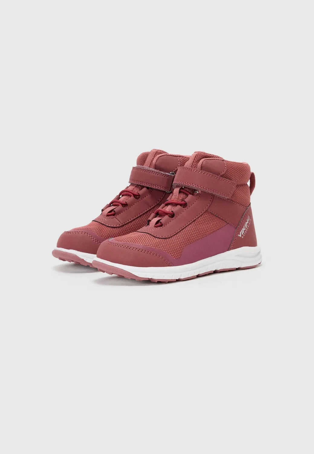 Кроссовки Knapper Reflex Mid WP унисекс - высокие кроссовки Viking, Dark Pink — фото 2