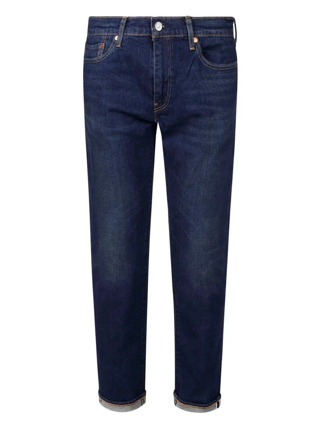 Прямые джинсы в синем цвете Levi's, синий
